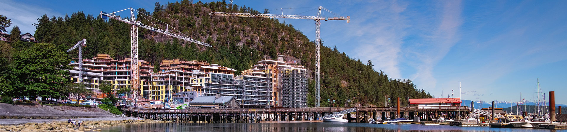 BC Crane Safety Association - tower cranes at waterfront