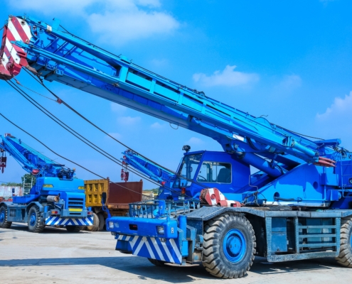 rough terrain telehandler