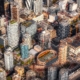 Aerial View of Vancouver City